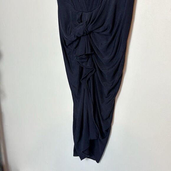 Philip Lim 3.1 Ruched Ruffle Skirt Tee Dress S - Picture 2 of 7